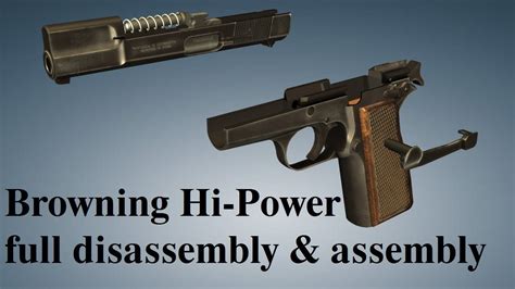 browning  power full disassembly assembly youtube