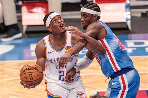 gilgeous alexander scores   thunder  nets inquirer sports