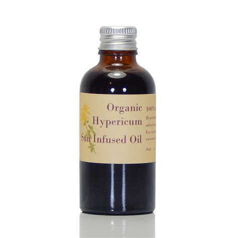 Organic Hypericum Sun Infused Oil Totally Natural Skincare