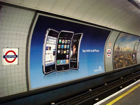 apple iphone uk billboard ad  photo  flickriver