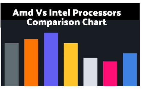amd  intel processors comparison chart