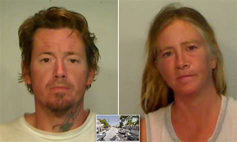 homeless couple are charged after they are discovered having drunken sex against a wall in a