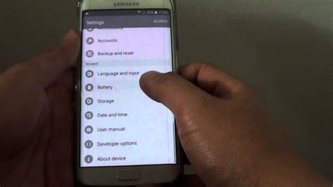 samsung galaxy s6 edge how turn on off black and white screen with simulate color space youtube
