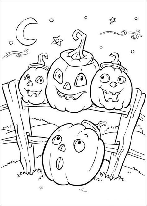 ideas finished coloring pages  adults  fun halloween coloring