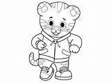 Daniel Tiger Coloring Pages Neighborhood Parenting Parents Tigre Colouring Mac Color Sheets Dads Moms Advice Clipartmag Getcolorings Choose Board sketch template
