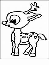 Rudolph Coloring Pages Printable Freely Coloringhome Via sketch template