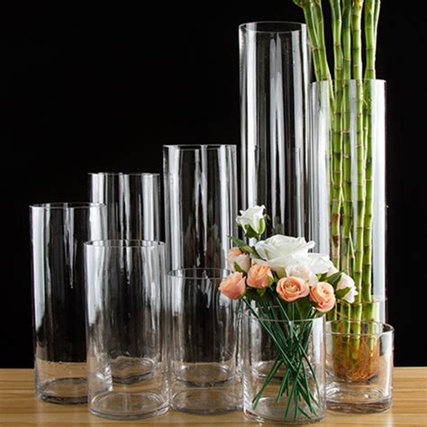Huis Modern Glass Flower Vase Home Wedding Floral Centrepiece Table