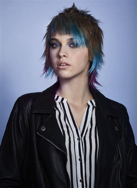 Eccentric Hairstyles With Powerful Hair Color Statements
