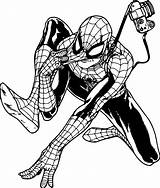 Spider Coloring Wecoloringpage Man Pages sketch template