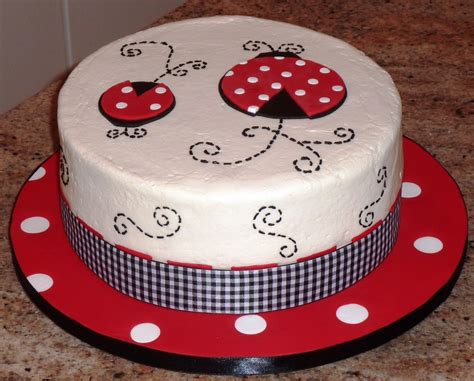 ladybug cake cakecentralcom