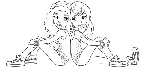 coloring pages  friends   getdrawings
