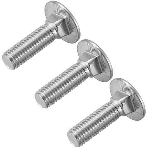 carriage bolts neck carriage bolt  head square neck  stainless steel mxmm  pcs
