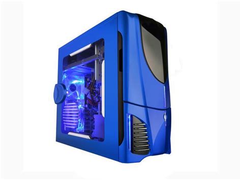 Nzxt Apollo Blue Np Blue Secc Steel Chassis Atx Mid Tower Computer Case