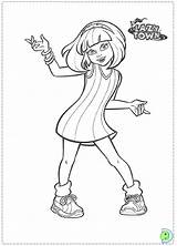 Coloring Pages Town Getcolorings Stephanie sketch template