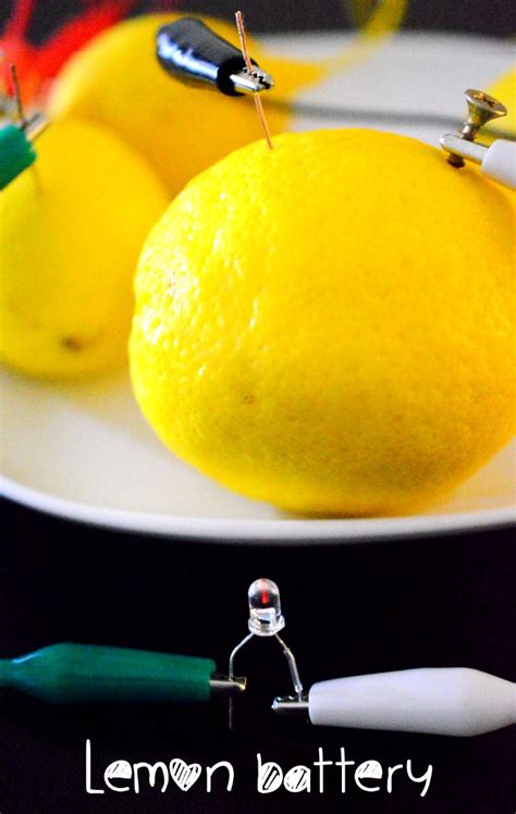 lemon light bulb experiment