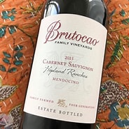 Image result for Brutocao Cabernet Sauvignon Hopland Ranches. Size: 184 x 185. Source: johan-p.blogspot.com