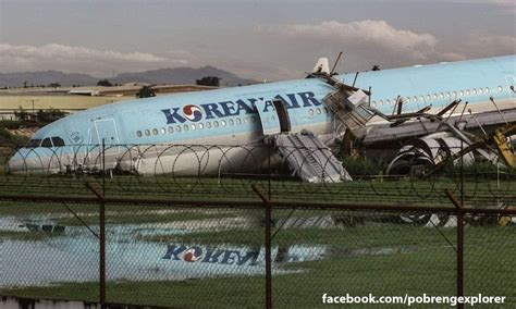 korean plane nag crash landing sa cebu airport  sakay ligtas