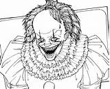 Pennywise Colorear Colorare Disegni Dibujos Clown Malvorlagen Ausdrucken sketch template
