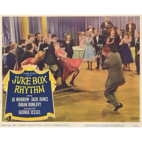 juke box rhythm movie poster style e 11 x 14 1959