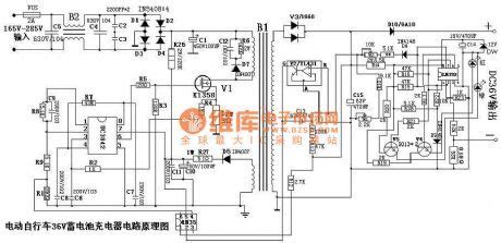 electric bicycle  battery charger circuit diagram battery charger circuit circuit diagram