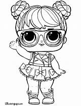 Lol Coloring Pages Doll Bon Dolls Printable Surprise Baby Color Kids Print Girls Cute Easy Sheets Unicorn Miss Getcolorings Barbie sketch template
