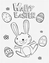 Easter Coloring Happy Pages Kids Printable Bunny Print Printables Color Fun Sheets Colouring Activities Activity Bestcoloringpagesforkids Egg Preschoolers Make Animal sketch template