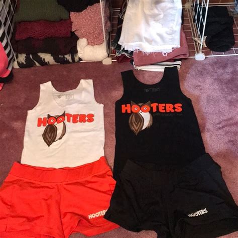 Hooters Tops Authentic Hooters Uniform Great Halloween Costume