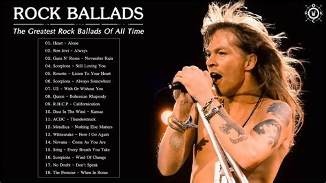the greatest rock ballads of all time best rock ballads song of 80s