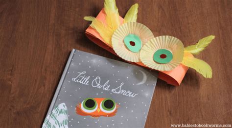 learning   owls snow owl crafts  kids babies  bookworms