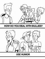 Bullying Bully Coloringhome sketch template