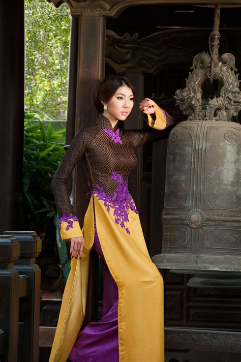 lien huong Áo dài việt nam traditional dresses ao dai womens dresses