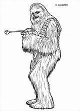 Chewbacca sketch template