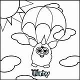 Furby Parachute Kleurboeken 1100px Xcolorings sketch template