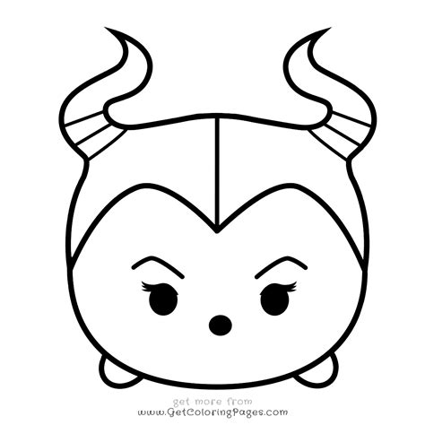 tsum tsum coloring pages  getdrawings
