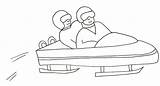 Bobsleigh Bob2 sketch template