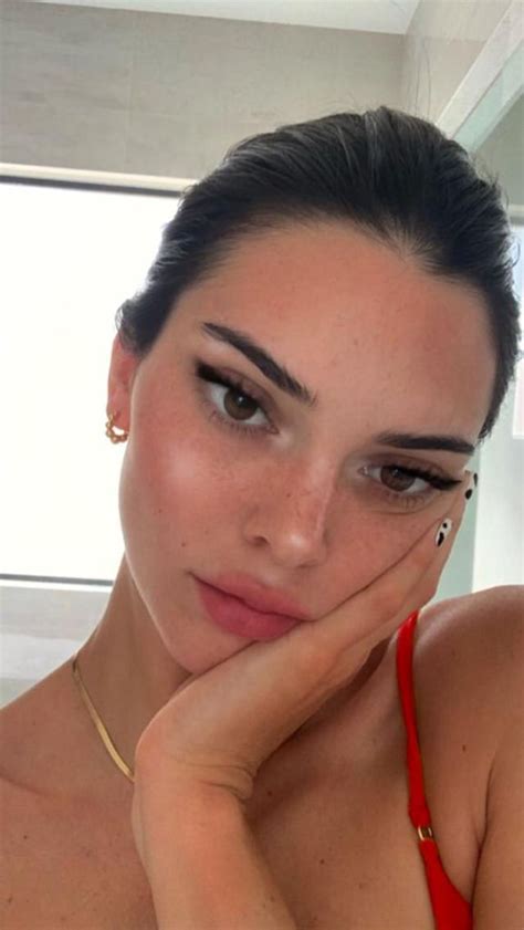 Kendall Jenner Makeup Pinterest Blisscx Barefaced