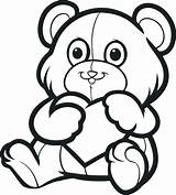 Bear Teddy Coloring Pages Valentine Heart Kids Drawing Holding Printable Picnic Colouring Valentines Color Bears Getdrawings Getcolorings Clipartmag Print Clipart sketch template