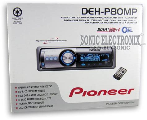 pioneer deh pmp dehpmp cdmpwma receiver  remote