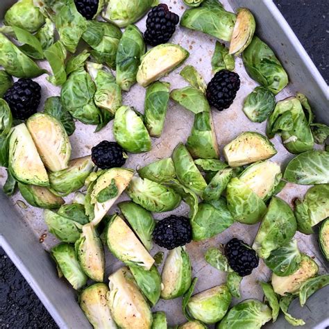 blackberry bacon brussels sprouts recipe clean eats fast feets