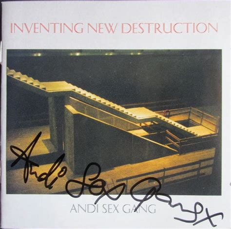 andi sex gang on twitter signed cds and london concert