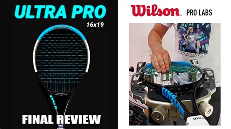 wilson pro labs ultra pro   racquet review   court