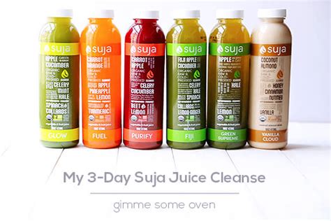 My 3 Day Suja Juice Cleanse Gimme Some Oven