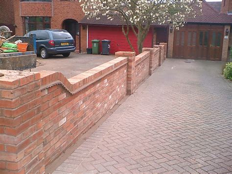 brick laminate picture brick garden wall designs