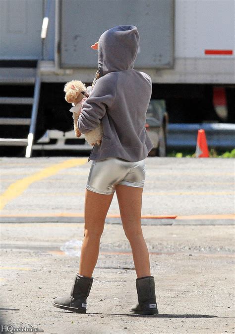 Celebrity Butts Ashley Tisdale In Tight Shorts
