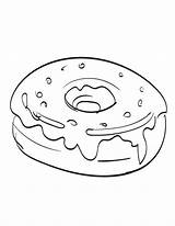 Bestcoloringpagesforkids Rosquinha Donas sketch template