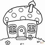 Coloring Houses House Pages Cottage Mushroom Color Printable Para Fairy Make Dibujos Supercoloring Template Colorear Getcolorings Online Casa Pintar Print sketch template
