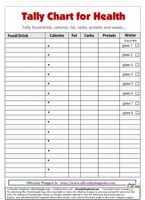 food  calories chart beautiful food intake chart  kids printable