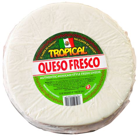queso fresco mexicano wheel tropical cheese
