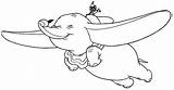 Dumbo Coloring Pages Disney Print Jumbo Animated Para Colorear Dibujos Gif Hard Colouring Elephant Simple Movie Just Cartoon Film Big sketch template
