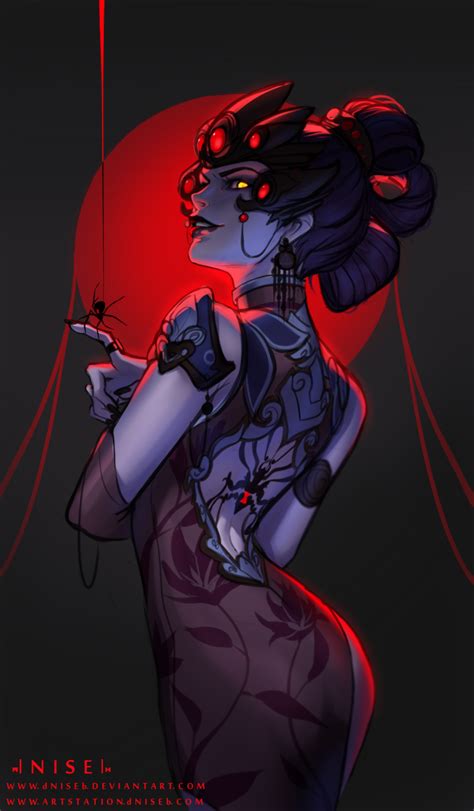 black lily widowmaker by dniseb on deviantart